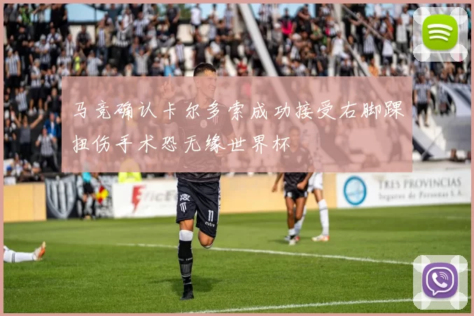 马竞确认卡尔多索成功接受右脚踝扭伤手术恐无缘世界杯